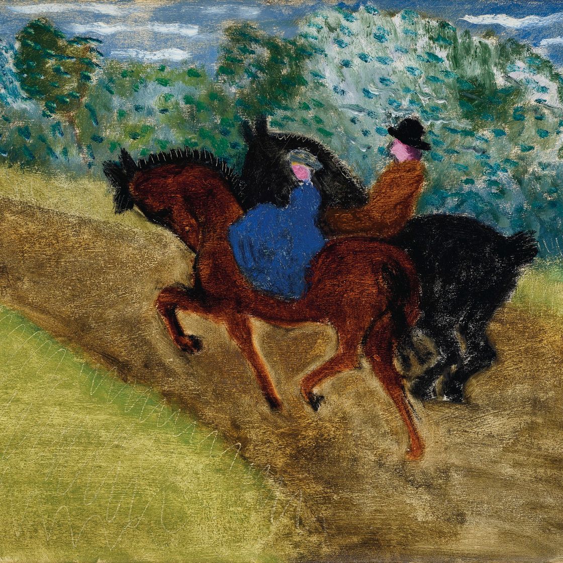 Milton Avery — Всадники, изображение 1