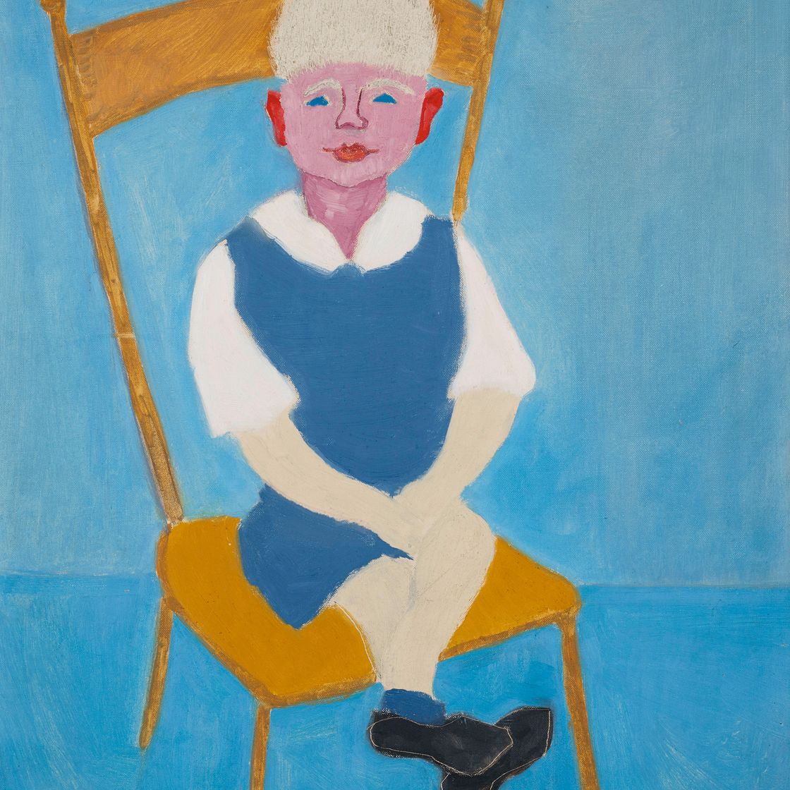Milton Avery — Светловолосый мальчик