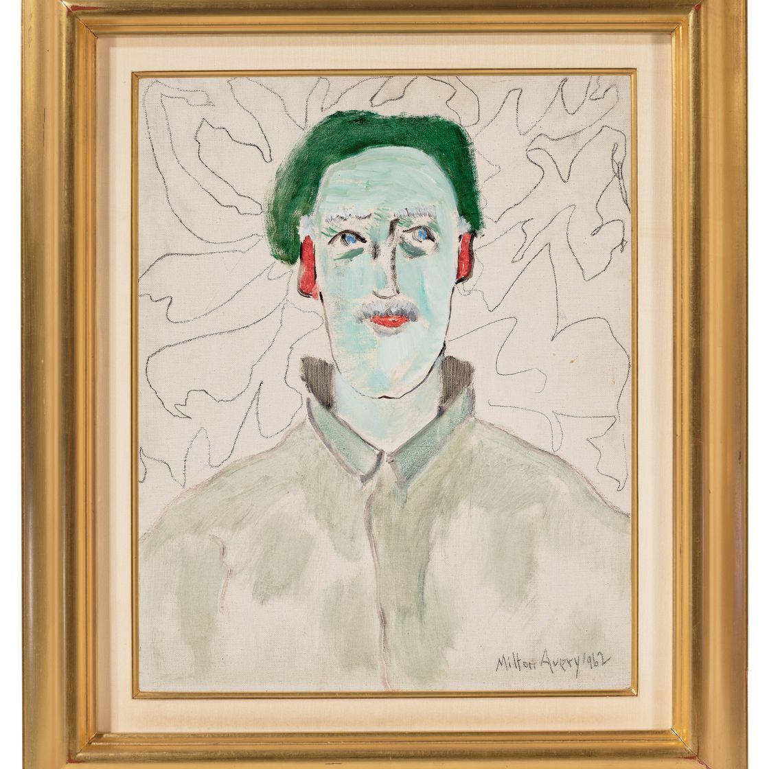 Milton Avery — Эйвери в Зеленом берете, изображение 2