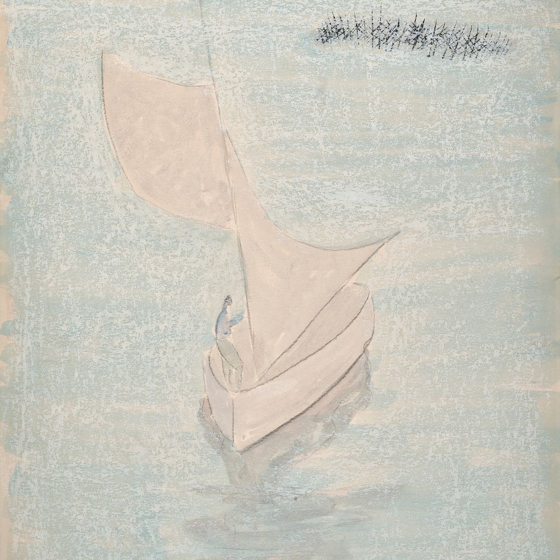 Milton Avery — Поднимающий парус, изображение 1