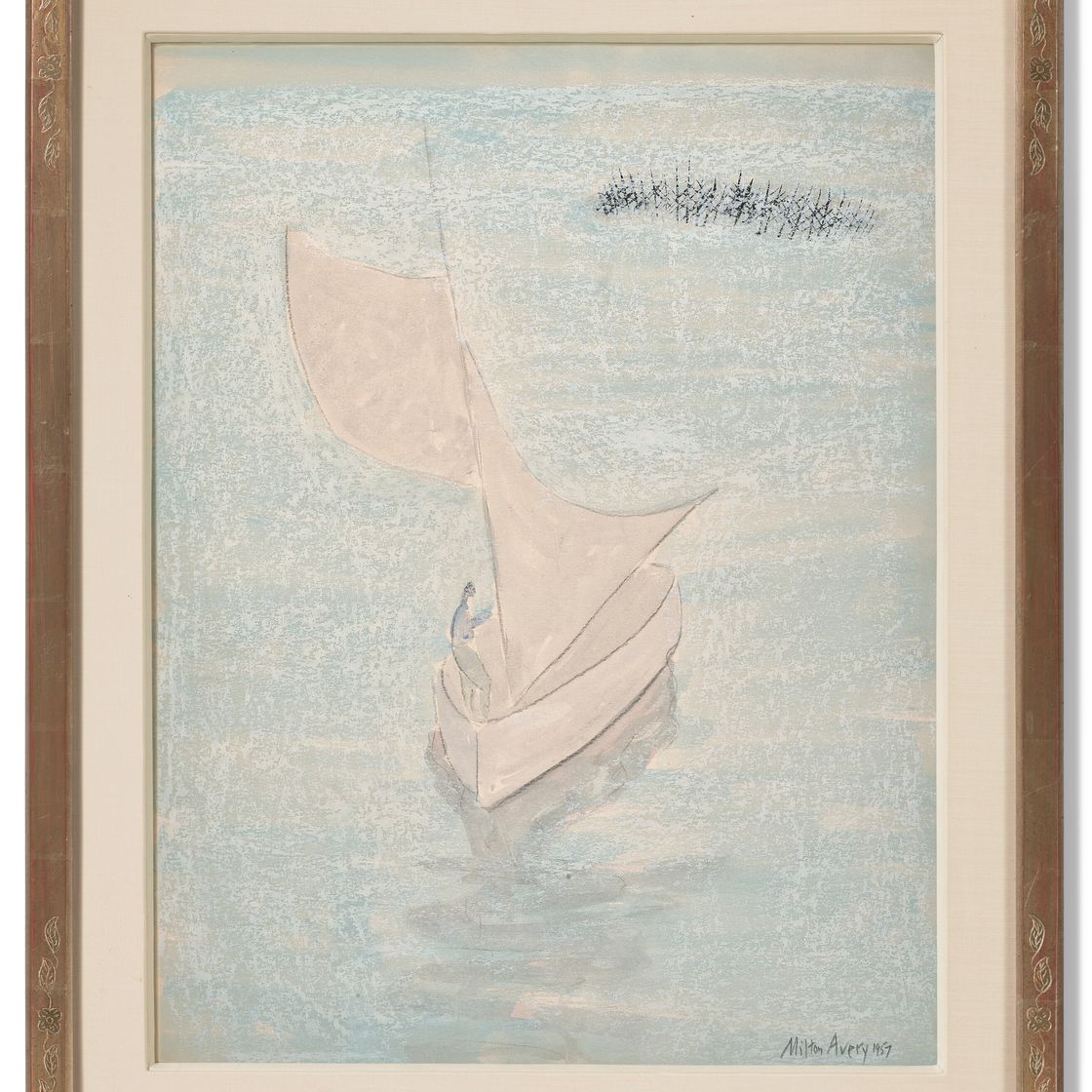 Milton Avery — Поднимающий парус, изображение 2