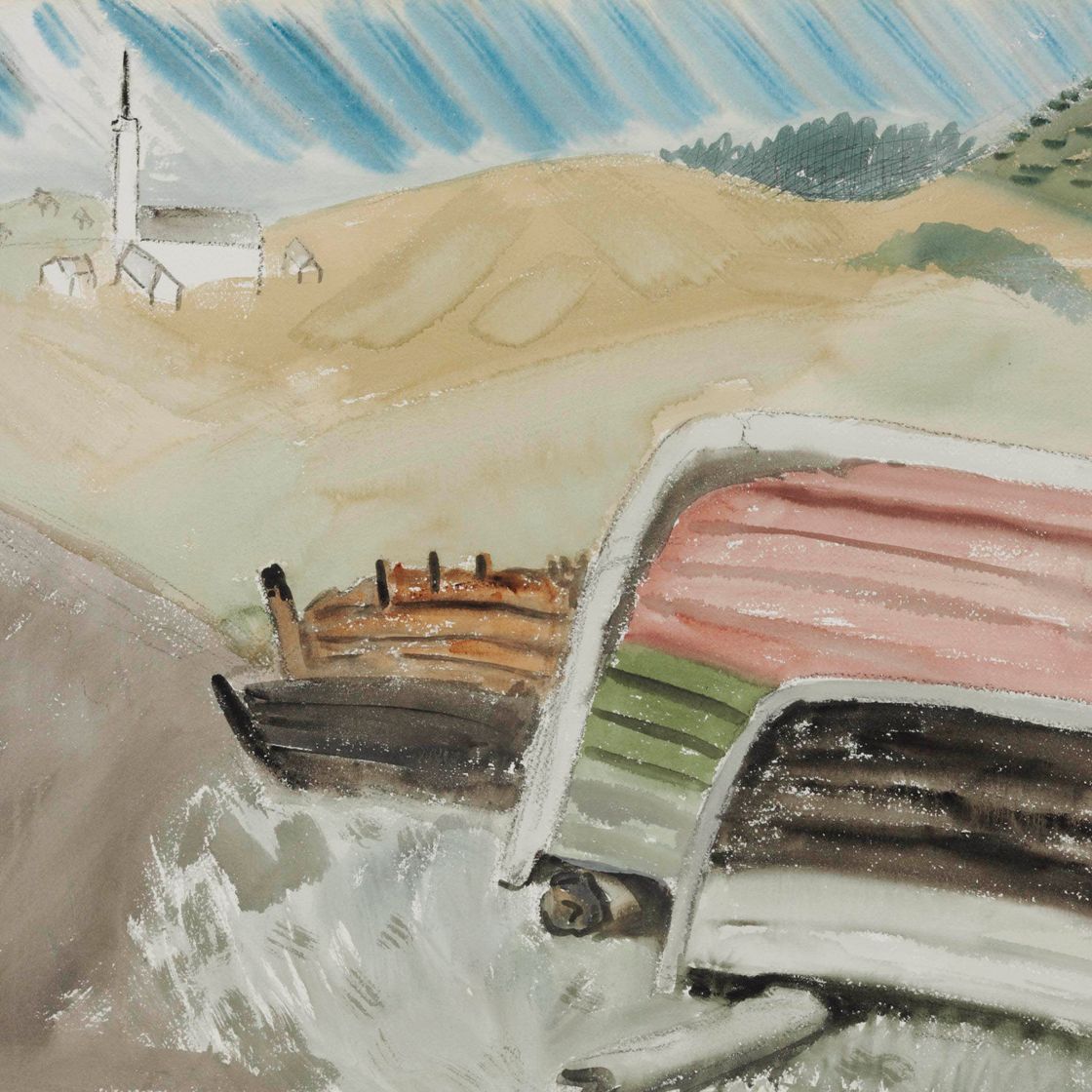 Milton Avery — Выброшенные на берег лодки