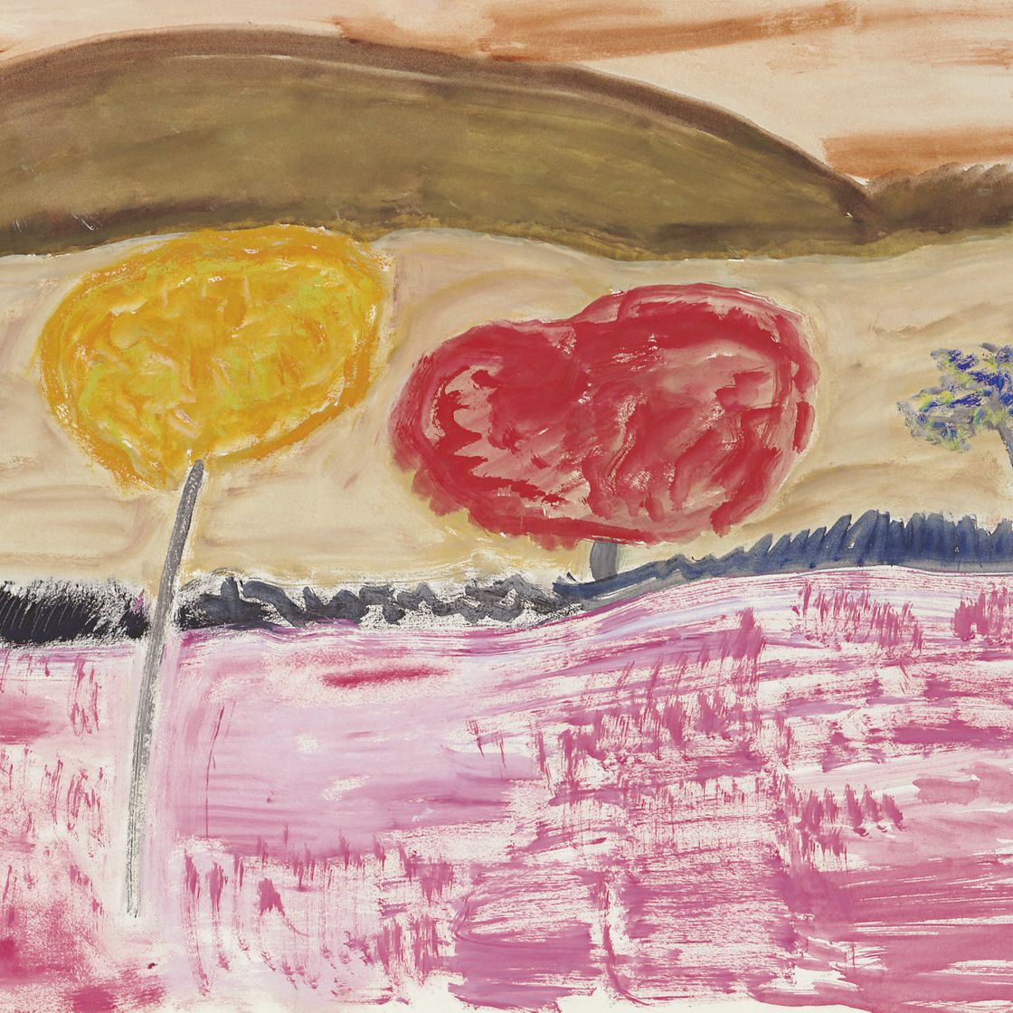 Milton Avery — Осенние деревья