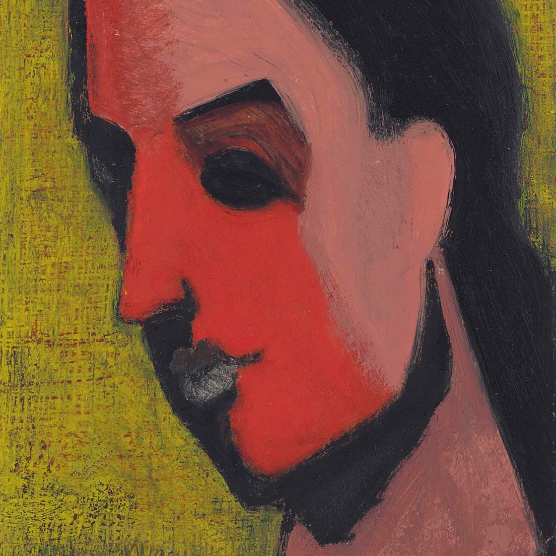 Milton Avery — Без названия (голова женщины)