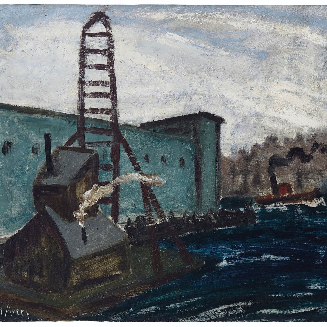 Milton Avery — Гавань, изображение 1