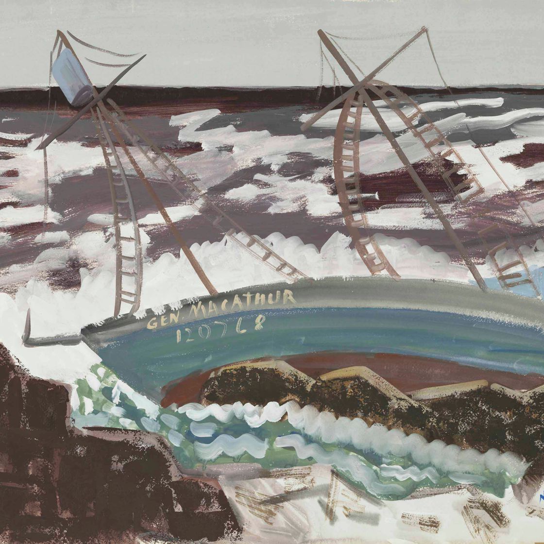 Milton Avery — Генерал Макартур со льдом