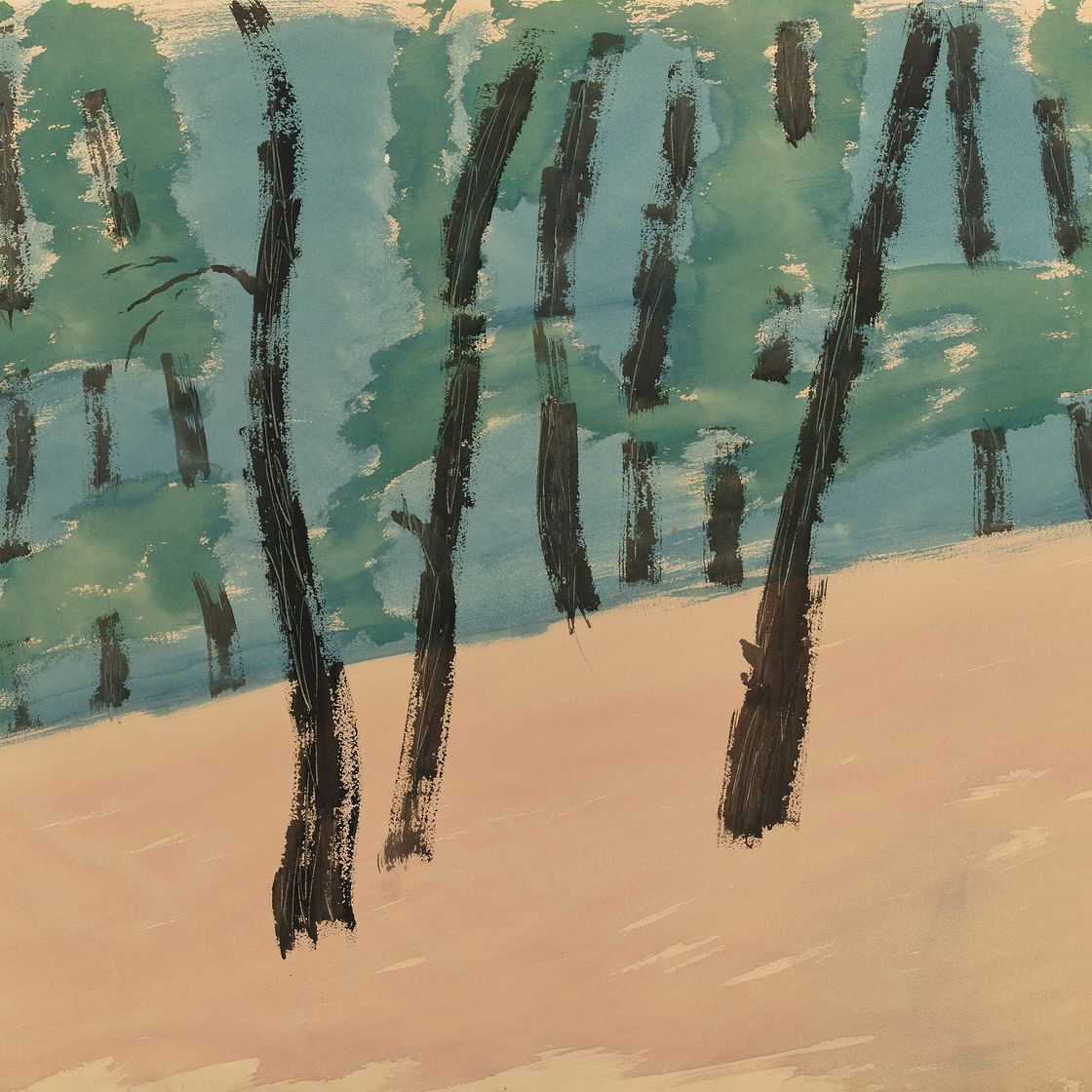 Milton Avery — Фантазия о дереве, изображение 1