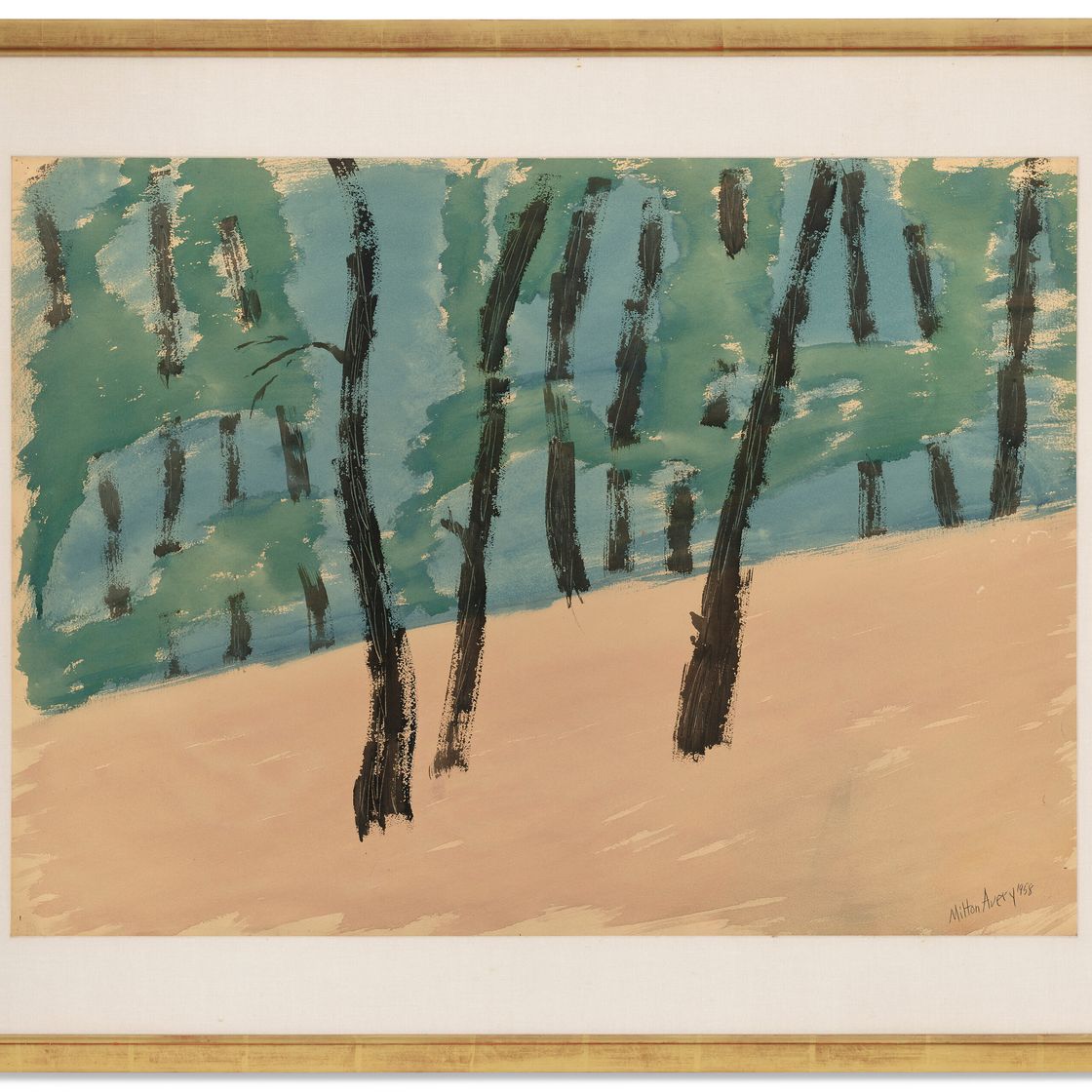 Milton Avery — Фантазия о дереве, изображение 2