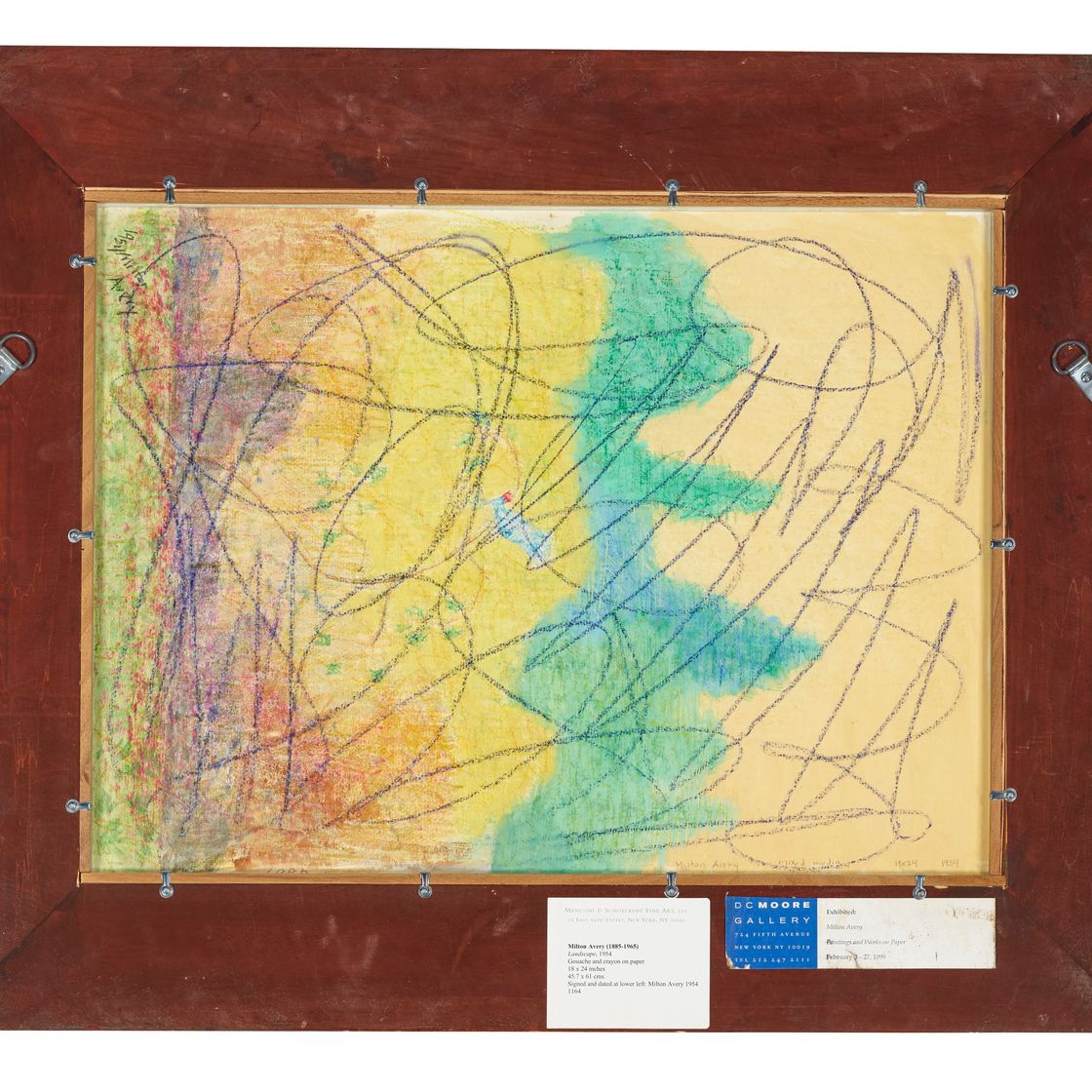 Milton Avery — Без названия (Пейзаж), изображение 3