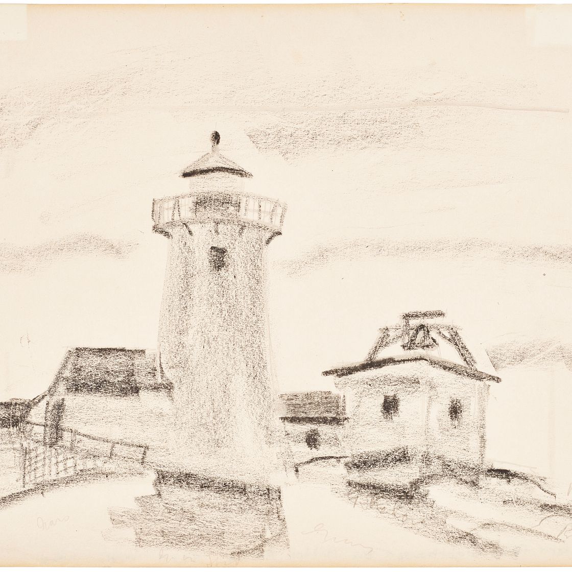 Milton Avery — Маяк Истерн-Пойнт