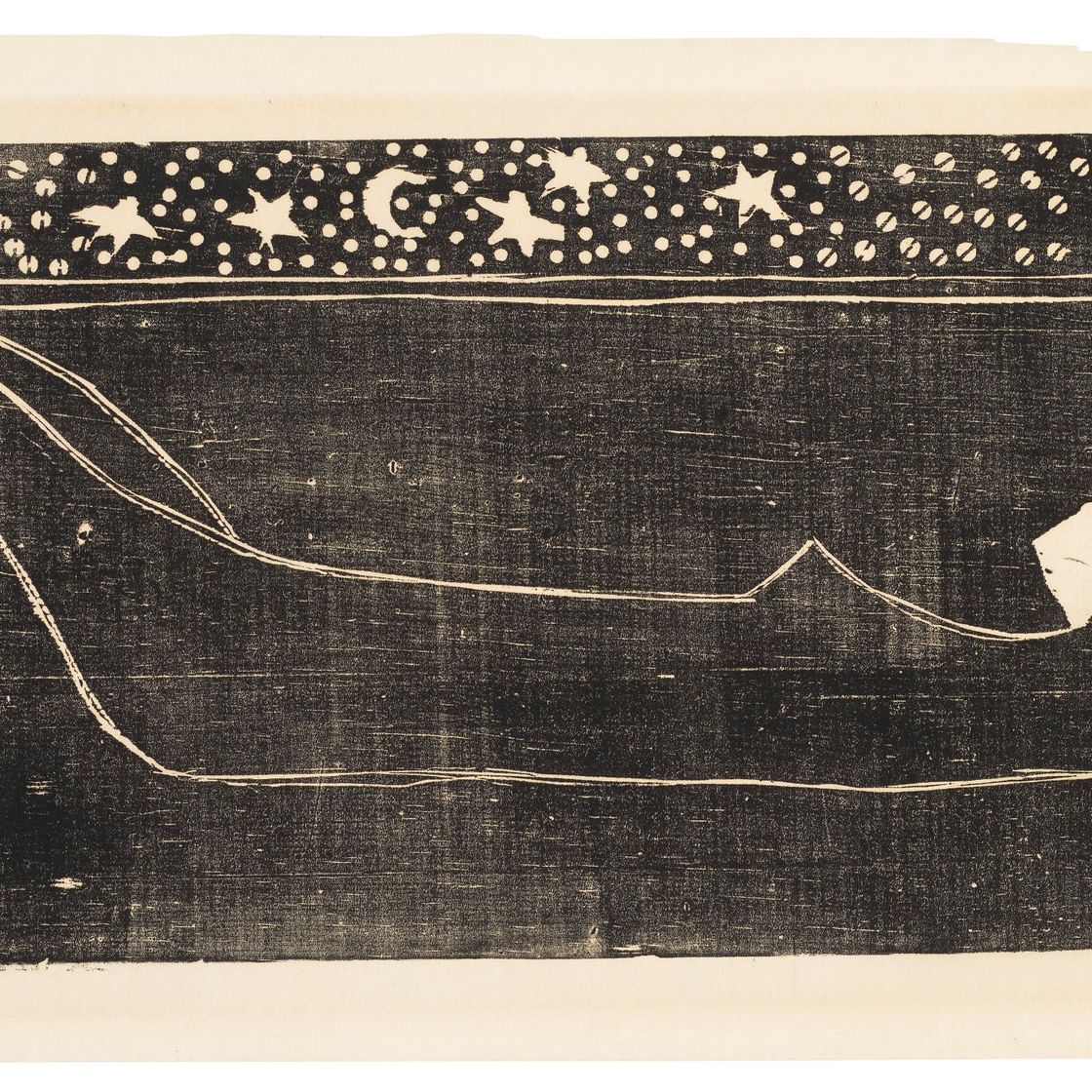 Milton Avery — Ночная обнаженная натура