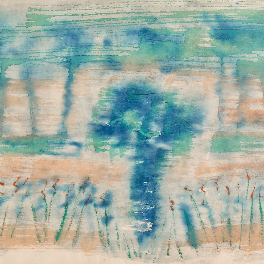 Milton Avery — Камыши, изображение 1