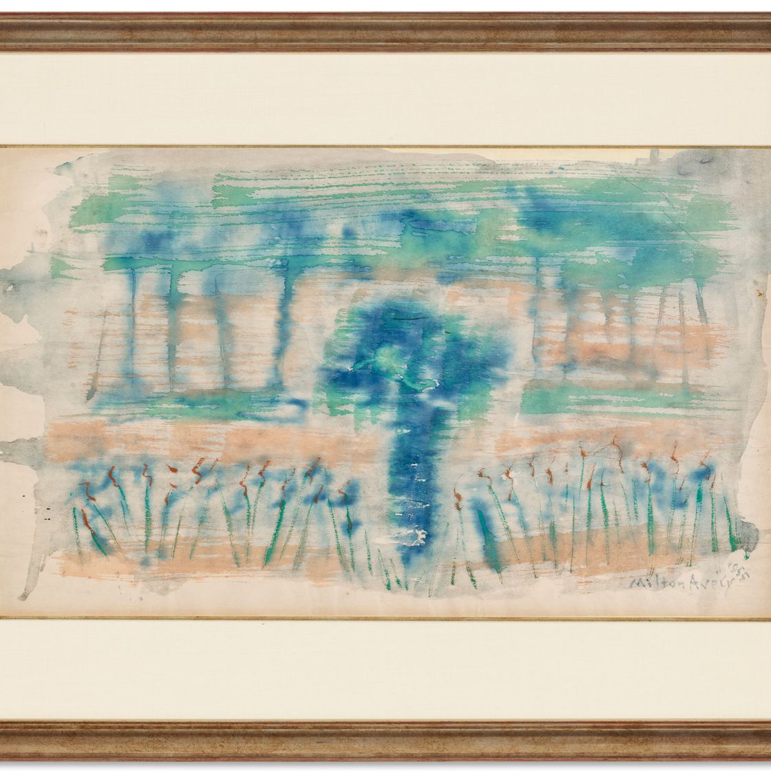 Milton Avery — Камыши, изображение 2