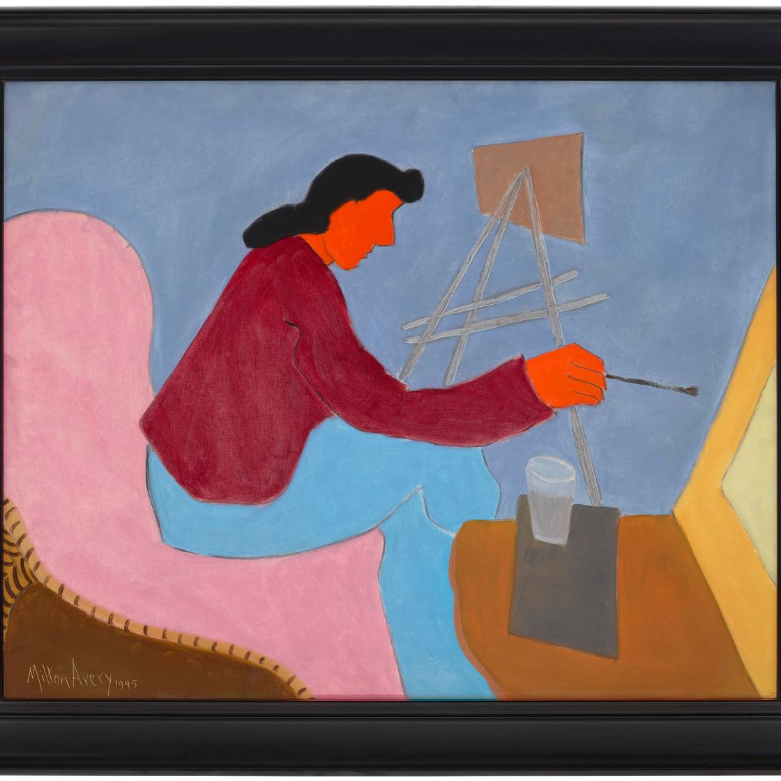 Milton Avery — Женщина-художник, изображение 2
