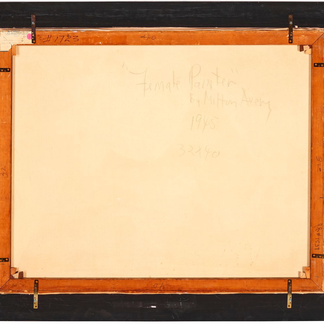 Milton Avery — Женщина-художник, изображение 3