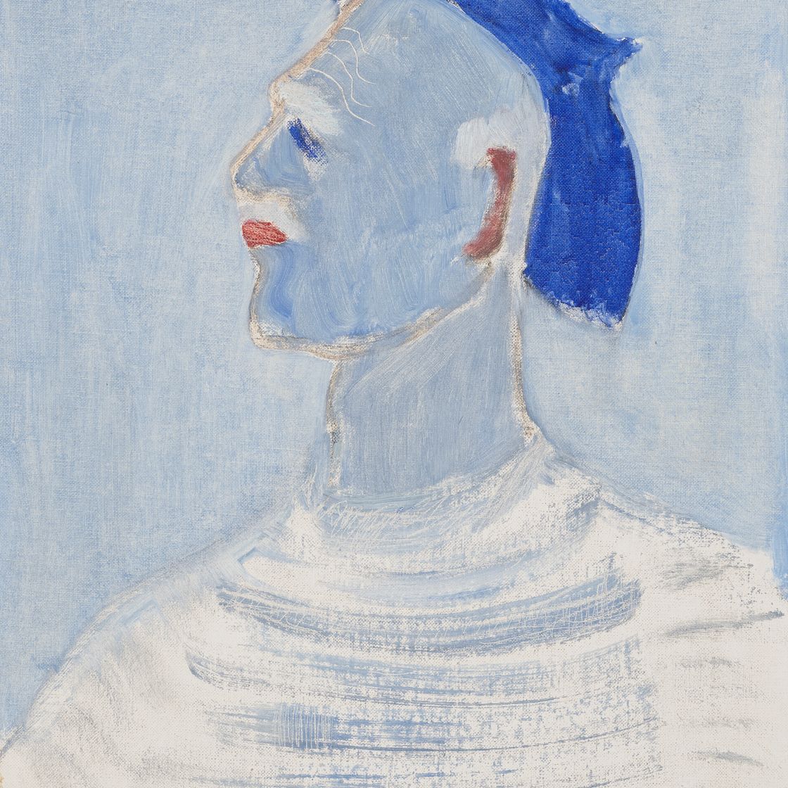 Milton Avery — Художник в голубом берете, изображение 1
