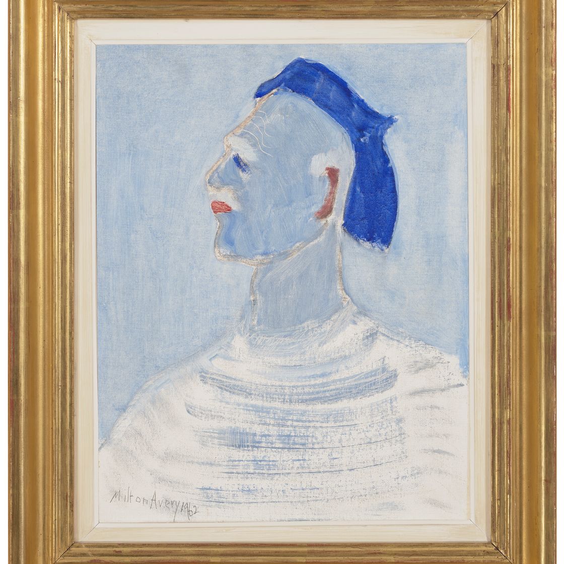 Milton Avery — Художник в голубом берете, изображение 2