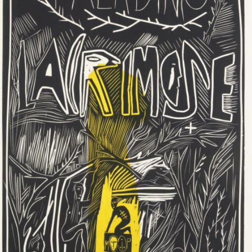 Mimmo Paladino — Лакримоза , Лондон, издательство Waddington Graphics, 1986