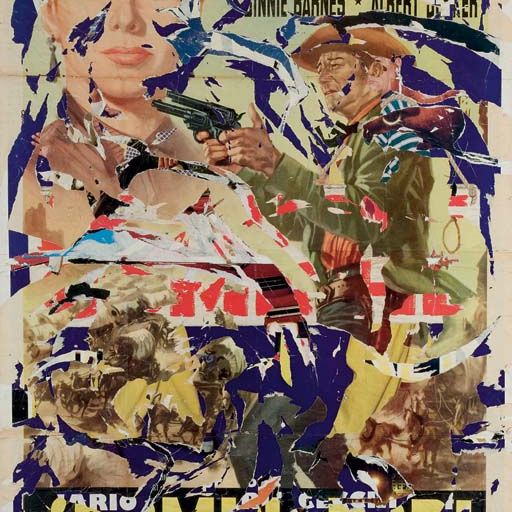 Mimmo Rotella — Я доминатор (Джон Уэйн)
