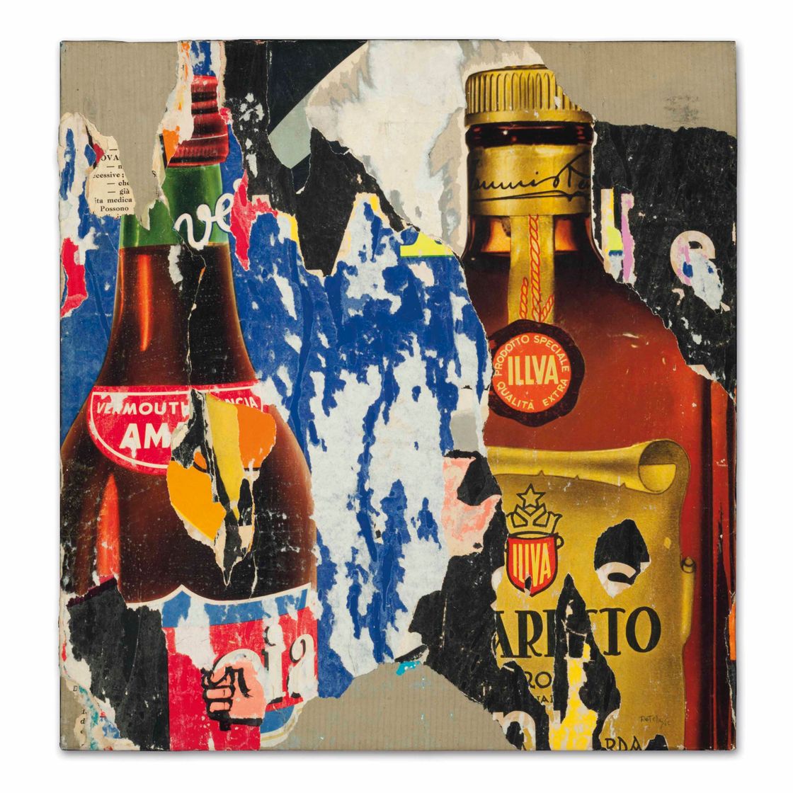 Mimmo Rotella — Ле-Ду-Боттилье