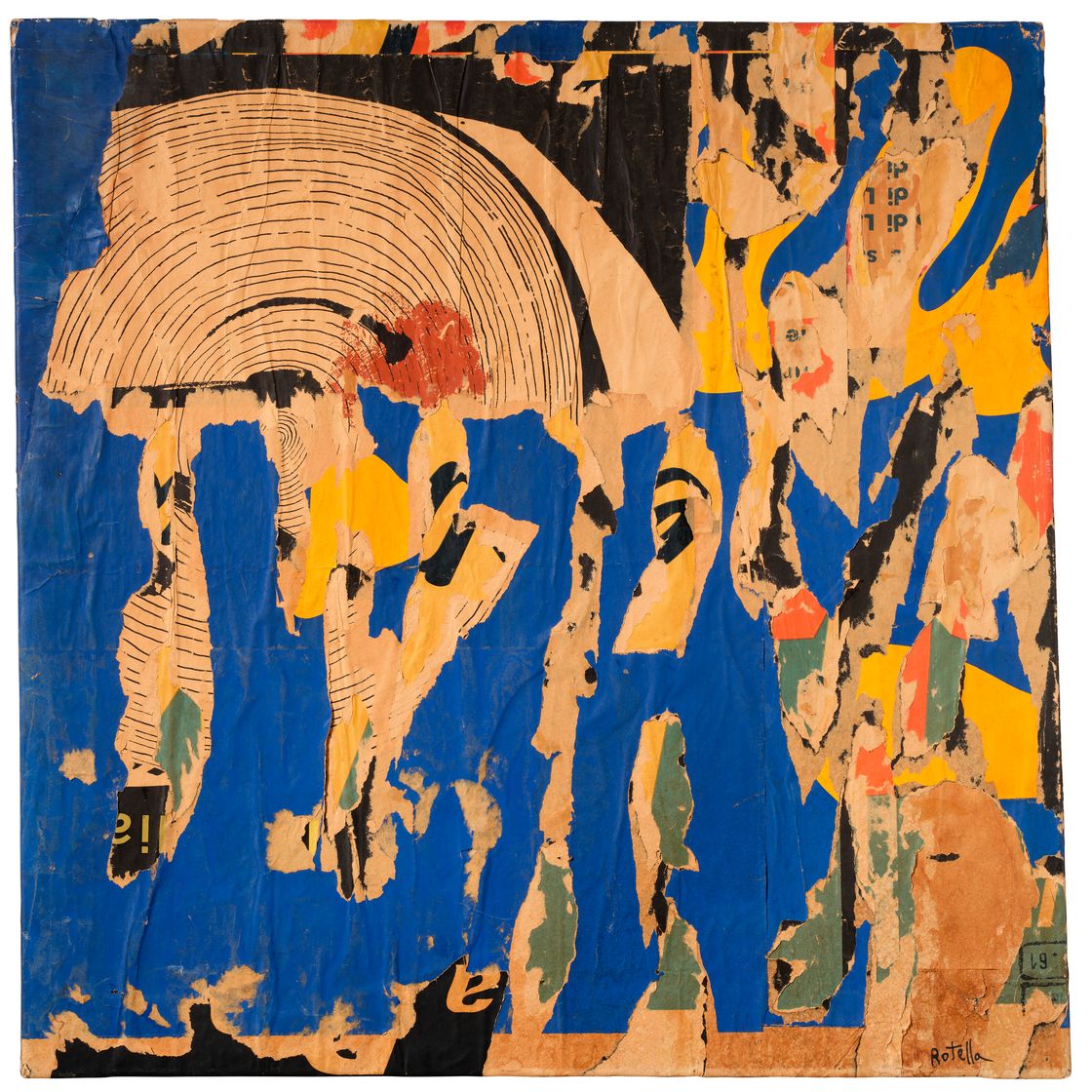 Mimmo Rotella — Спираль, изображение 1