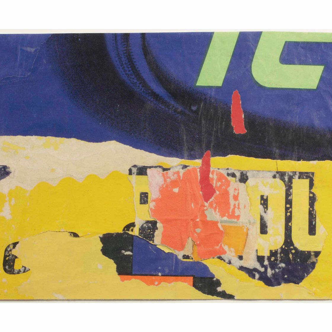 Mimmo Rotella — Без названия