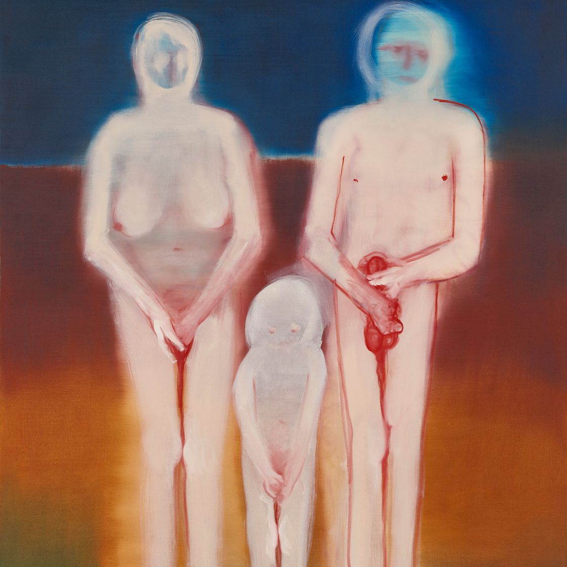 Miriam Cahn — Маре Нострум 11.1.16 + 10⁄11.2.17 (Наше море 11.1.16 + 10⁄11.2.17), изображение 1