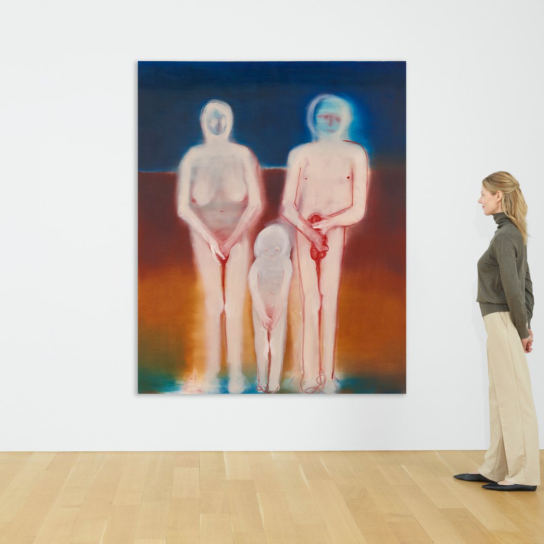 Miriam Cahn — Маре Нострум 11.1.16 + 10⁄11.2.17 (Наше море 11.1.16 + 10⁄11.2.17), изображение 4