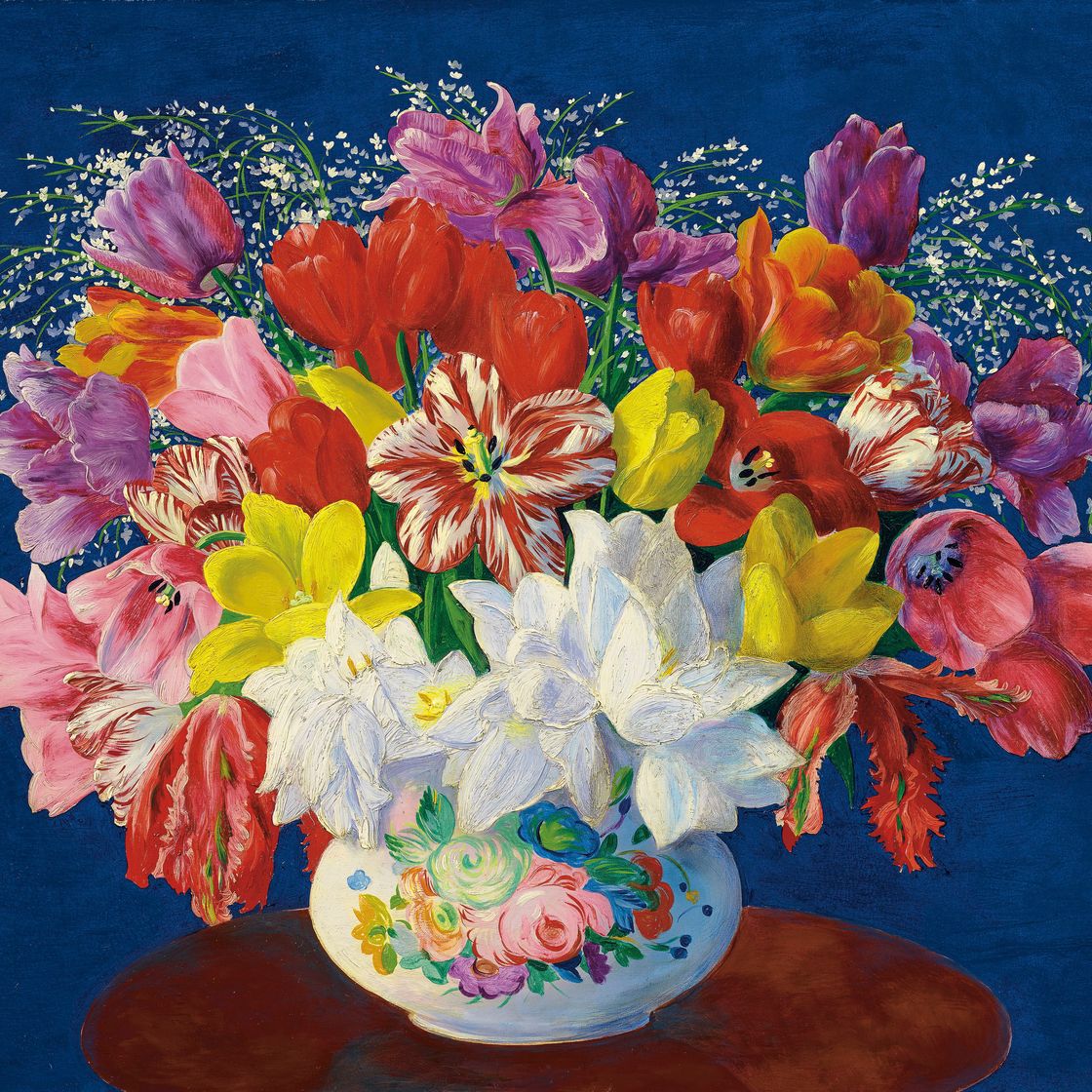 Moise Kisling — Большой букет тюльпанов