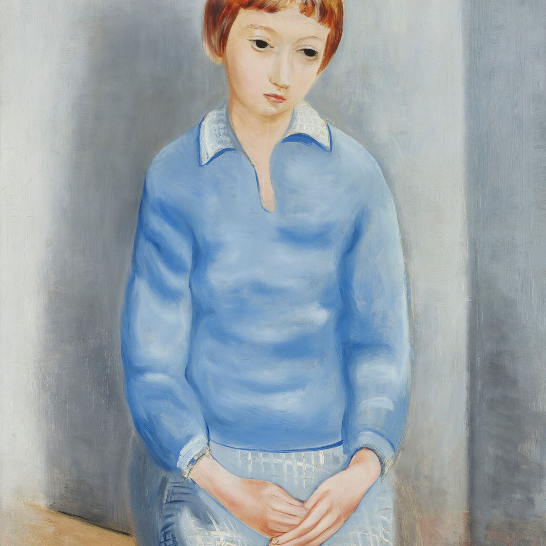 Moise Kisling — Портрет мадемуазель Л. Мишо, изображение 1