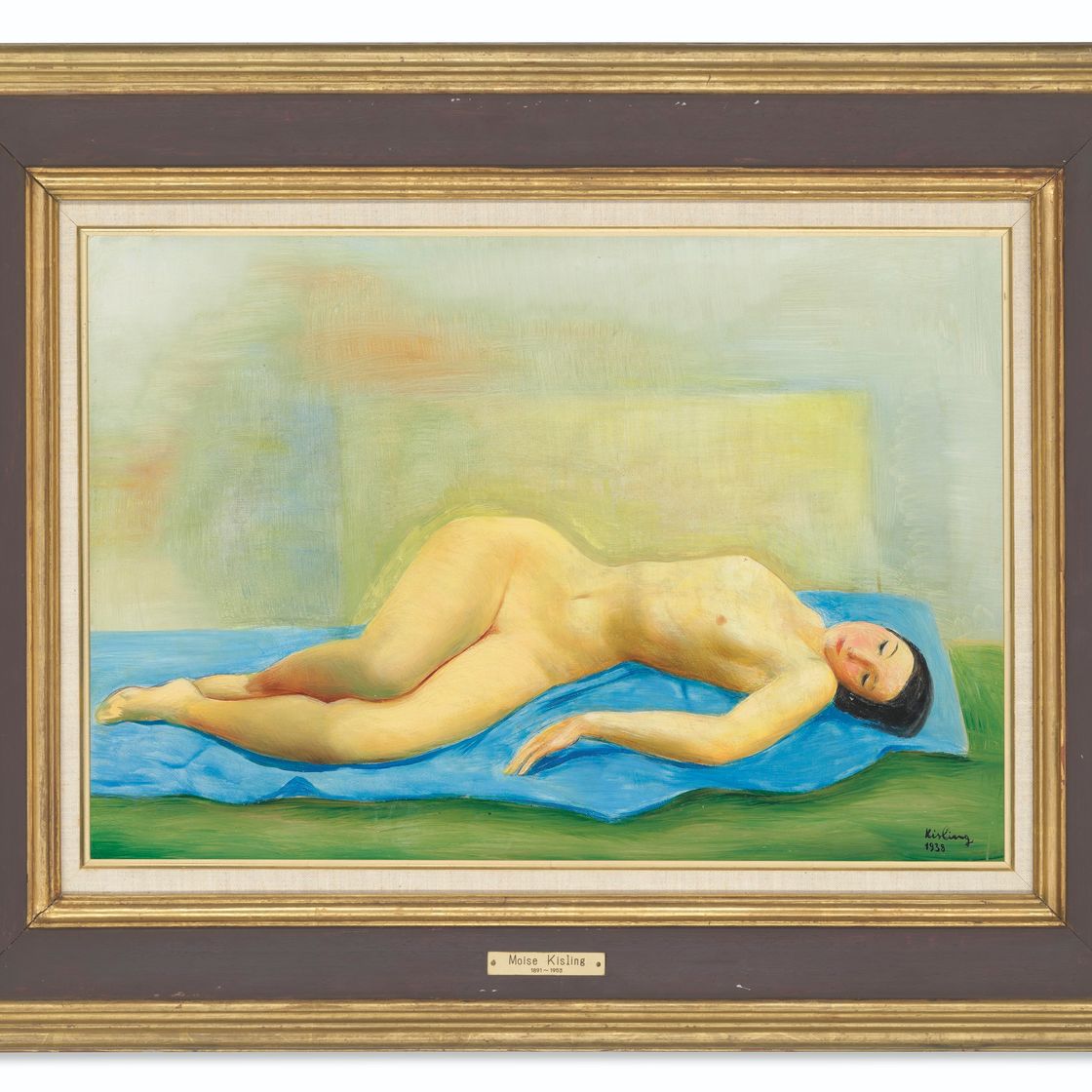 Moise Kisling — Молодая женщина нового времени, изображение 2