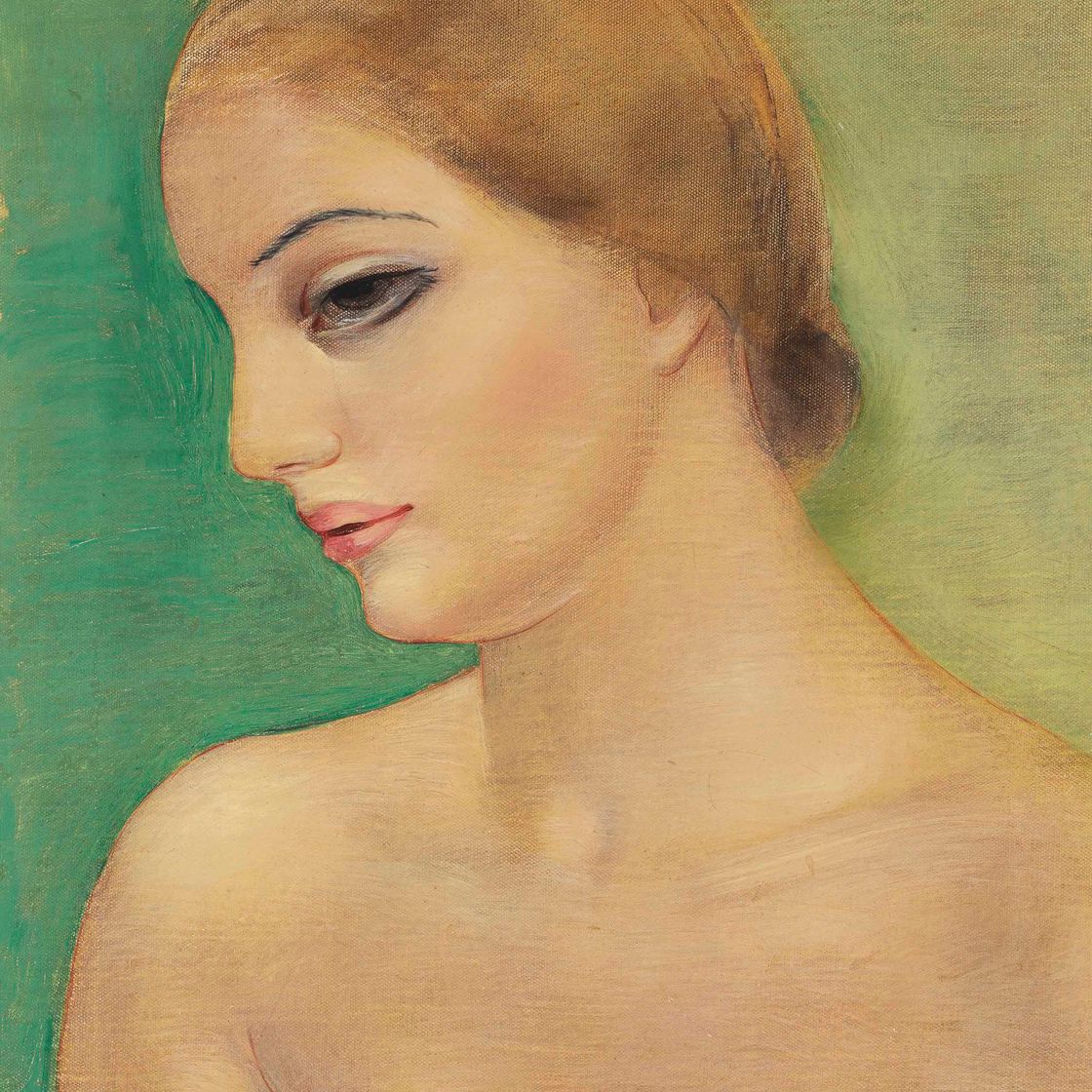 Moise Kisling — Молодая девушка