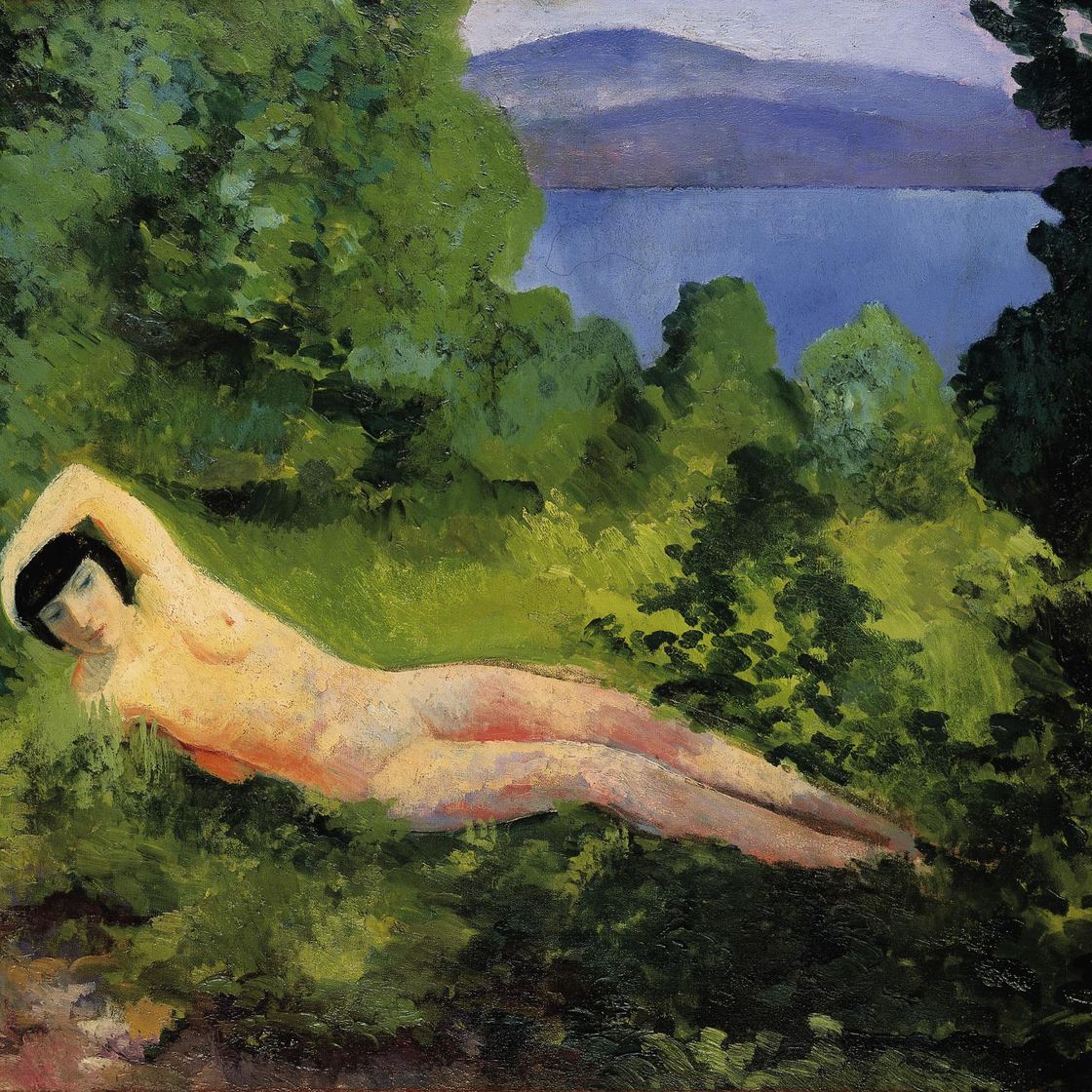 Moise Kisling — Танец с фельетонами, Сен-Тропе