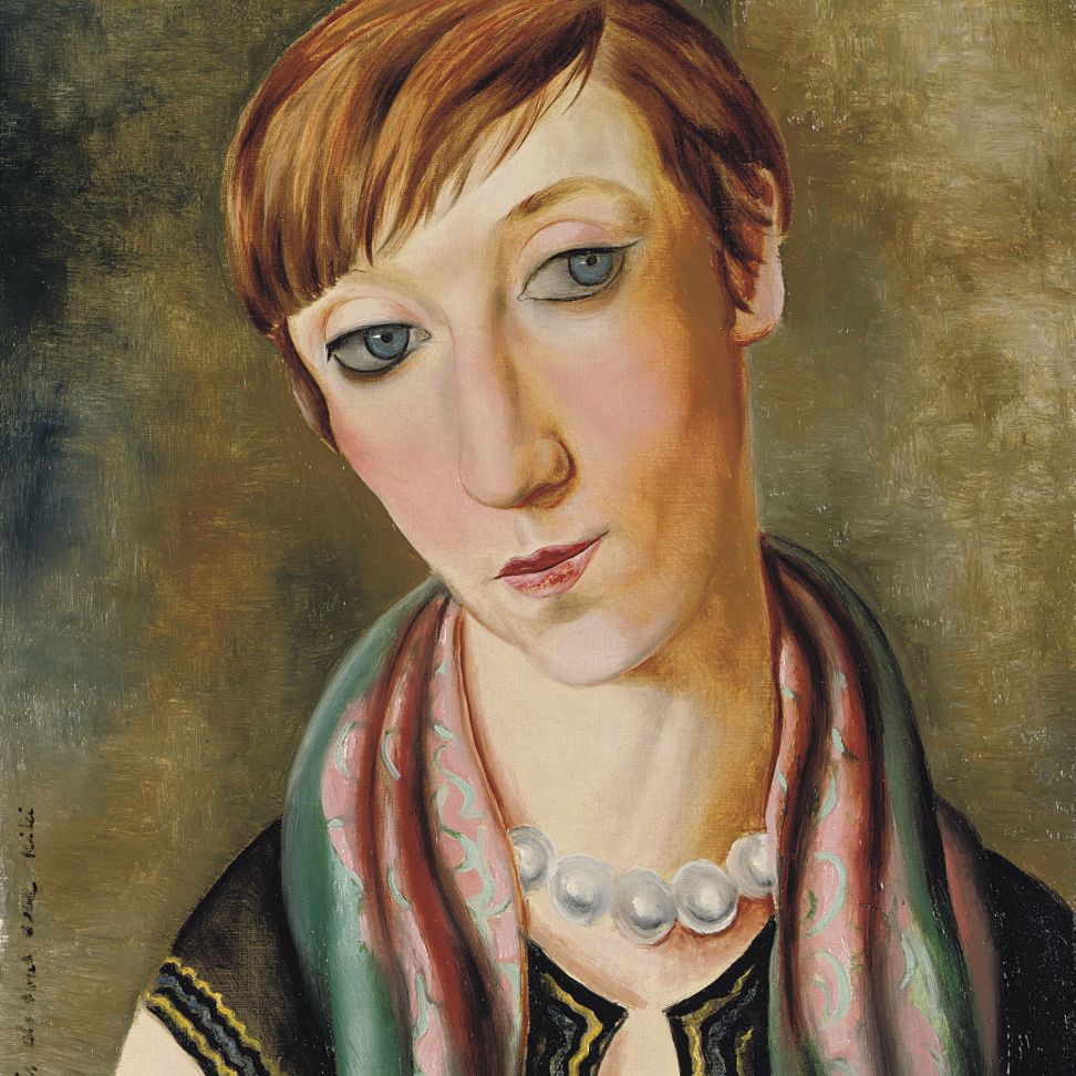 Moise Kisling — Портрет мадам Рене Кислинг