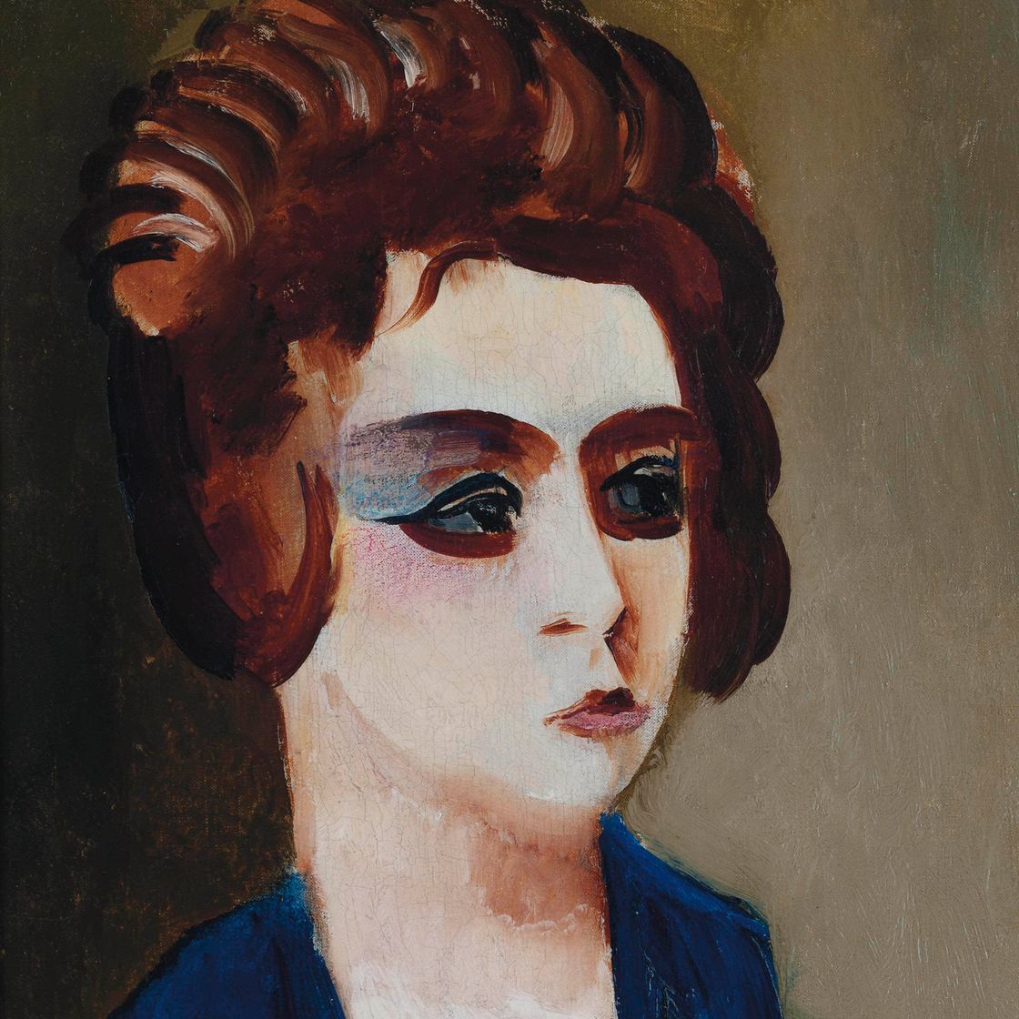 Moise Kisling — Тет-де-жен действиям Брюн