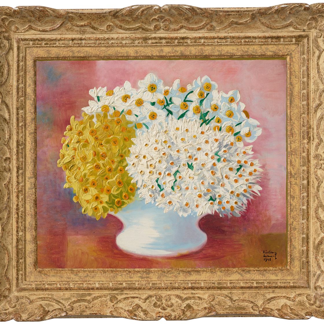 Moise Kisling — Нарциссы, изображение 2