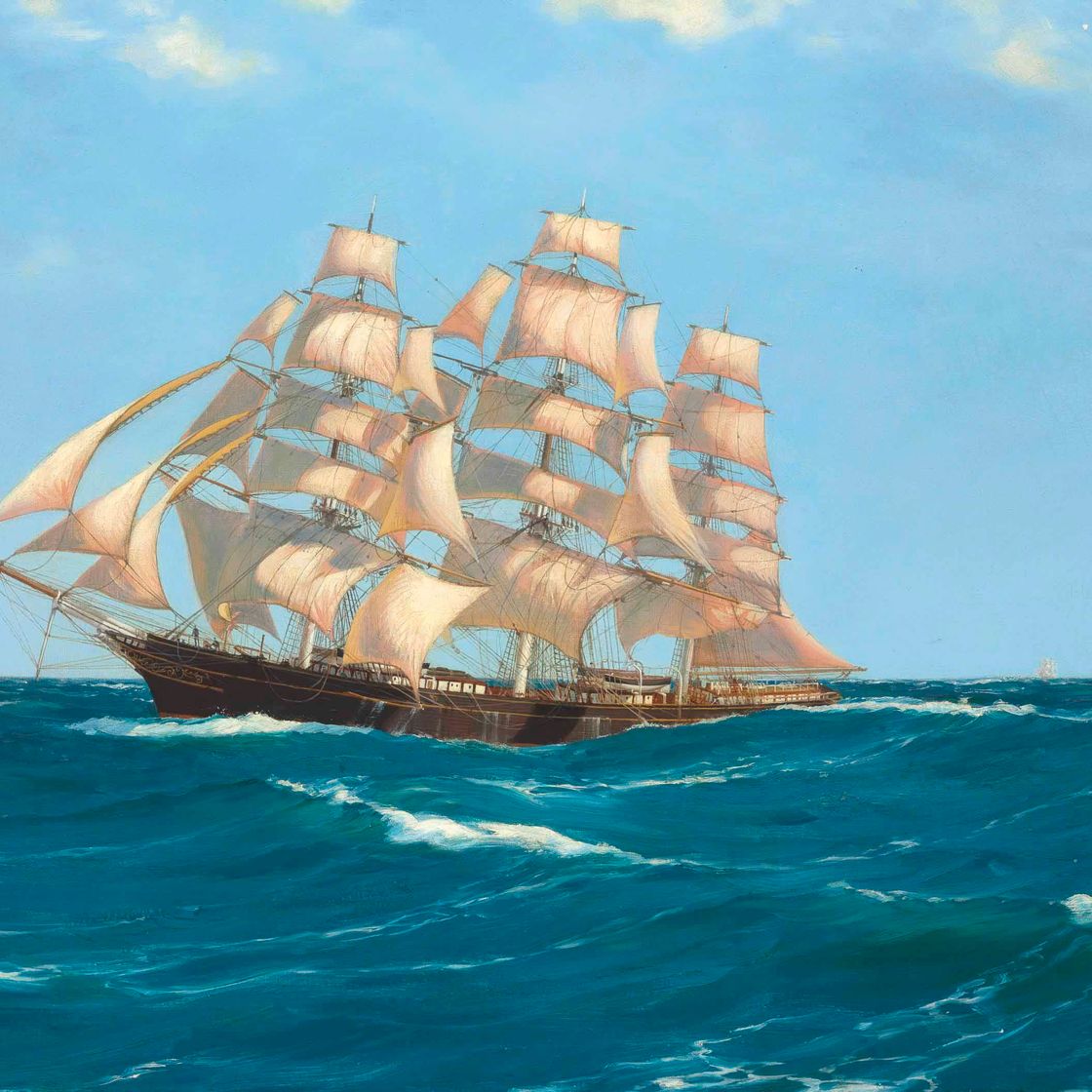 Montague Dawson — "Катти Сарк"