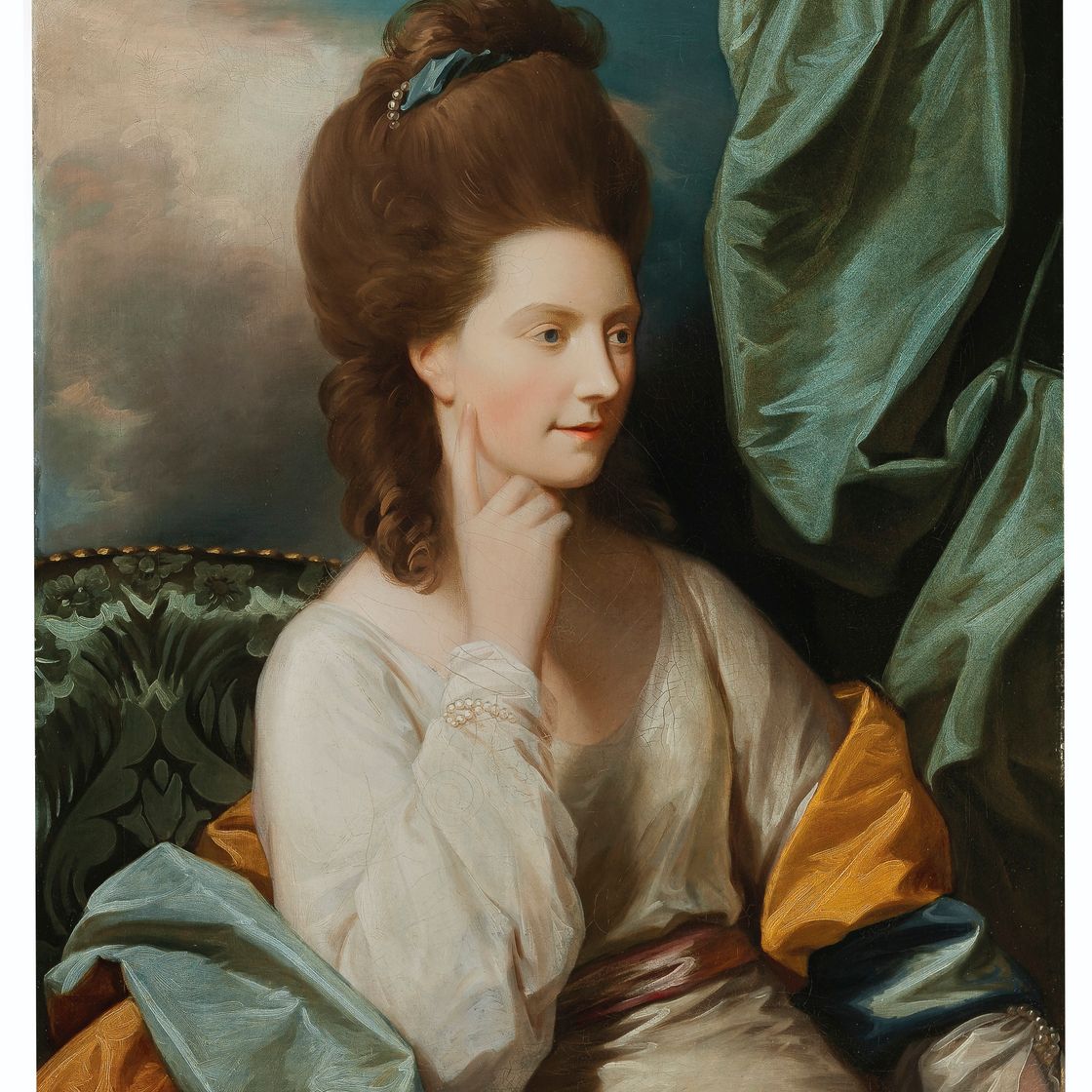 Mr. — Портрет миссис Уильям Аберкромби (р. 1743), поясной
