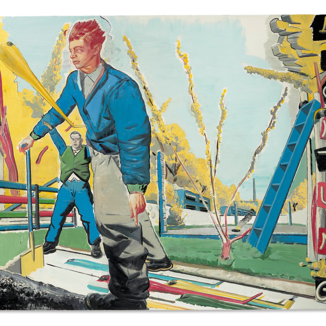 Neo Rauch — Захват (земляные работы), изображение 1