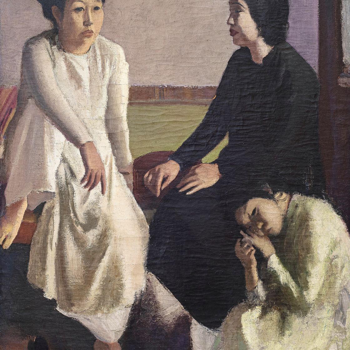 Nguyen Gia Tri — Les trois femmes (Три дамы), изображение 1