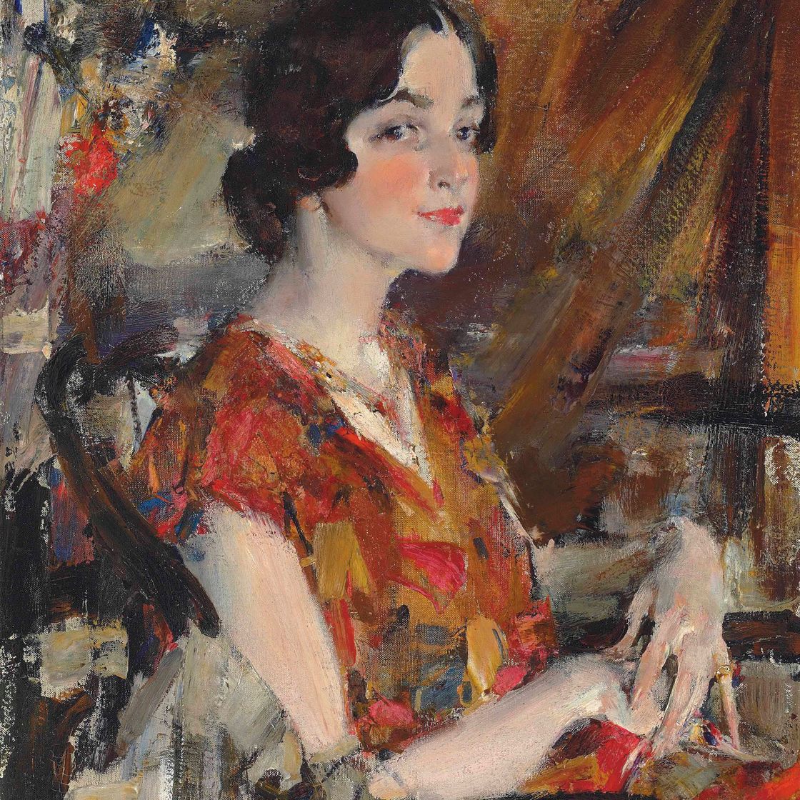 Nicolai Fechin — Портрет Кейт