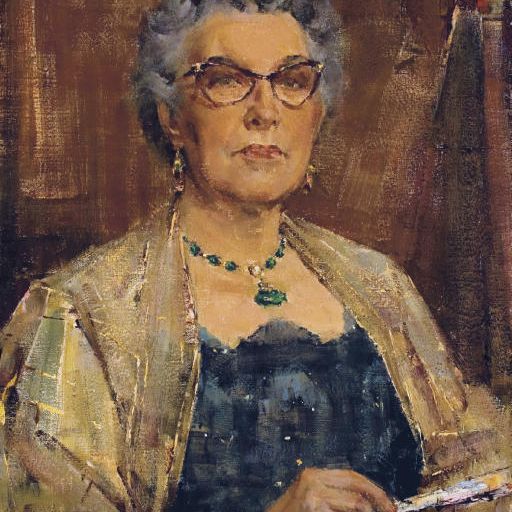 Nicolai Fechin — Портрет Глендоры Роллинс