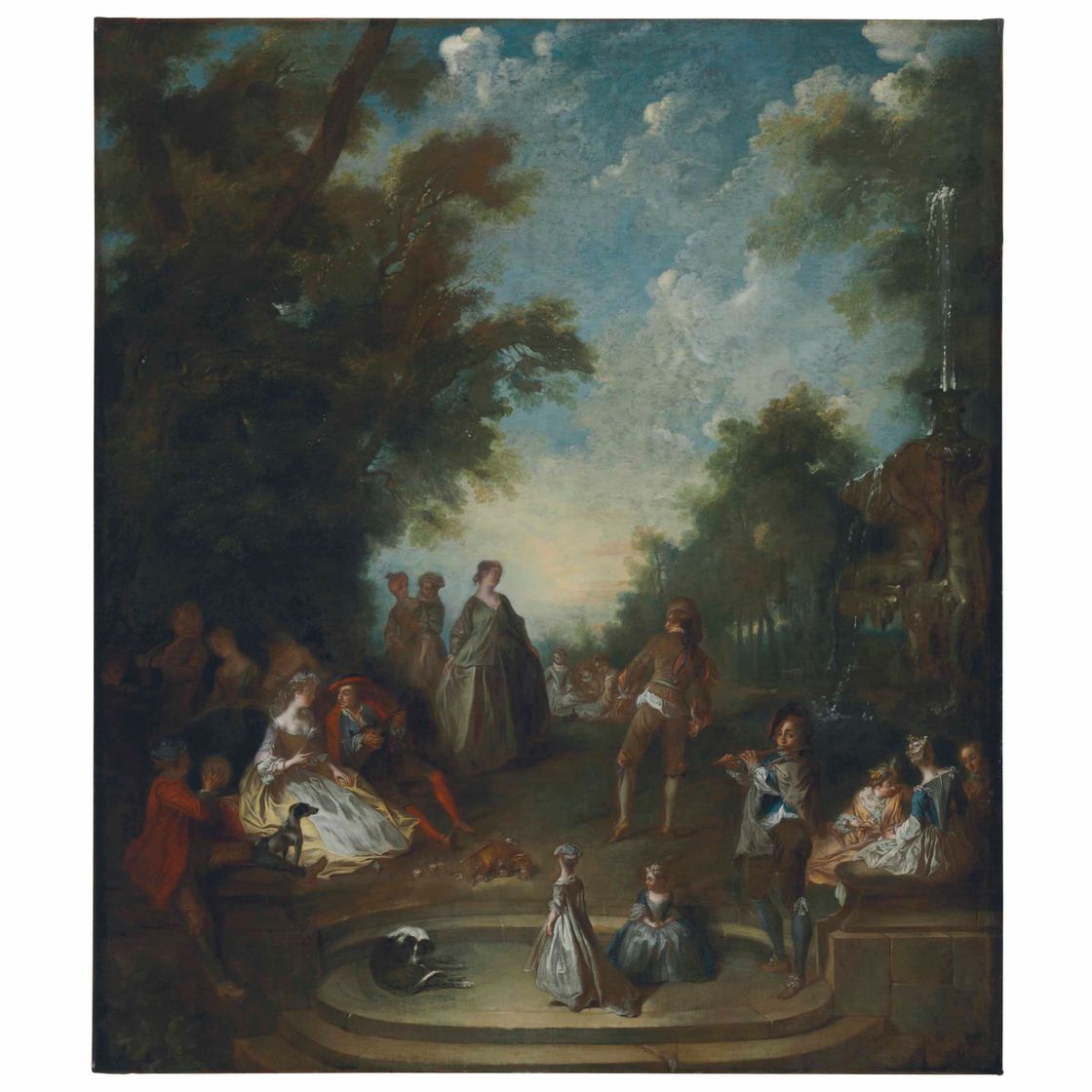 Nicolas Lancret — Праздник-чампетр