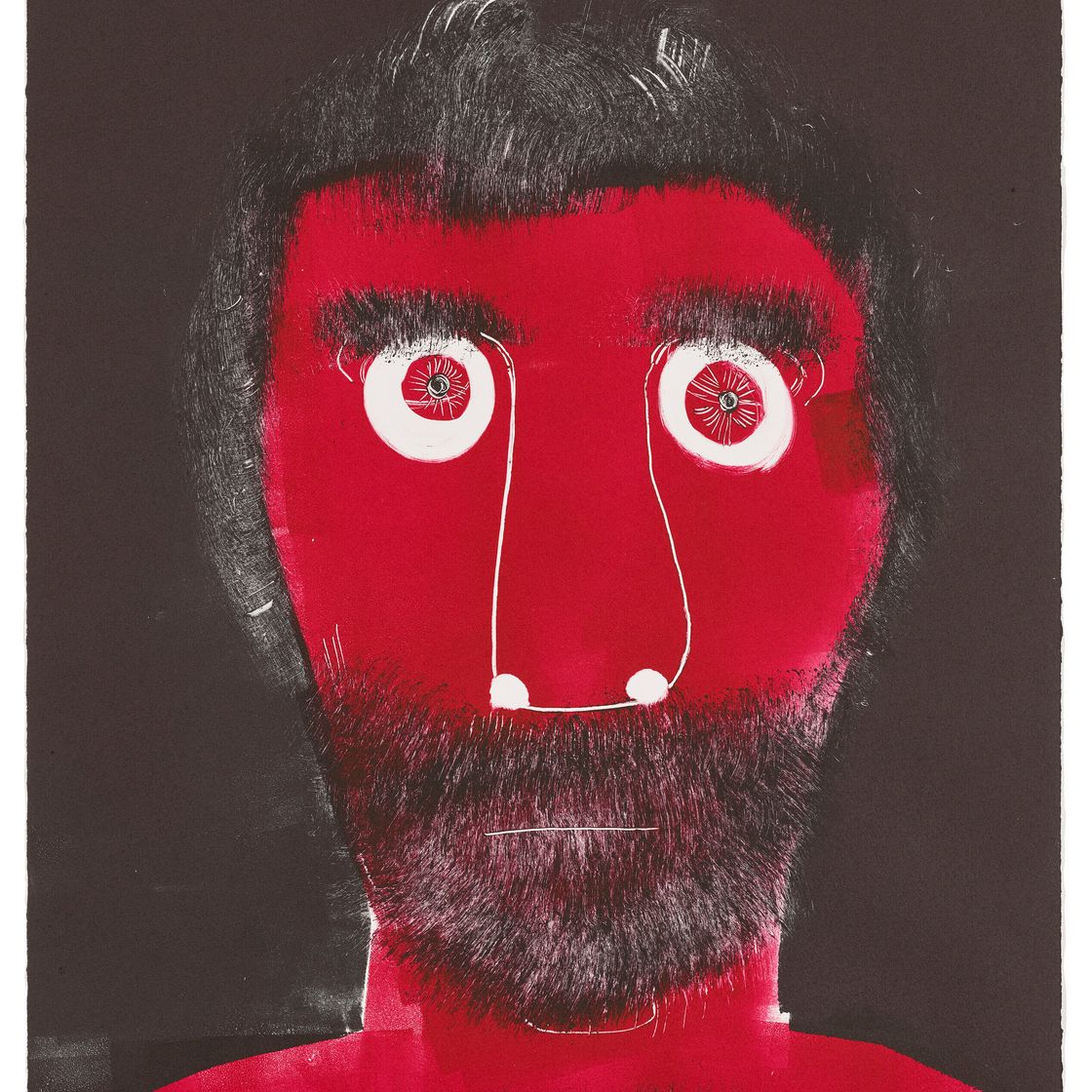 Nicole Eisenman — Мужчина с бородой