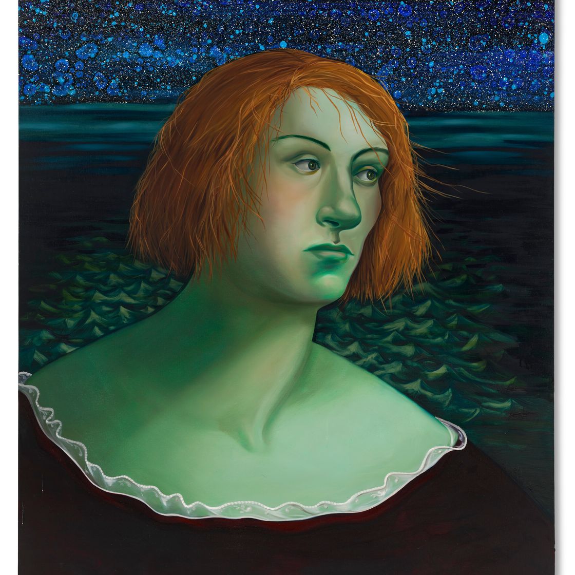 Nicole Eisenman — Большая зеленая голова №1, изображение 1