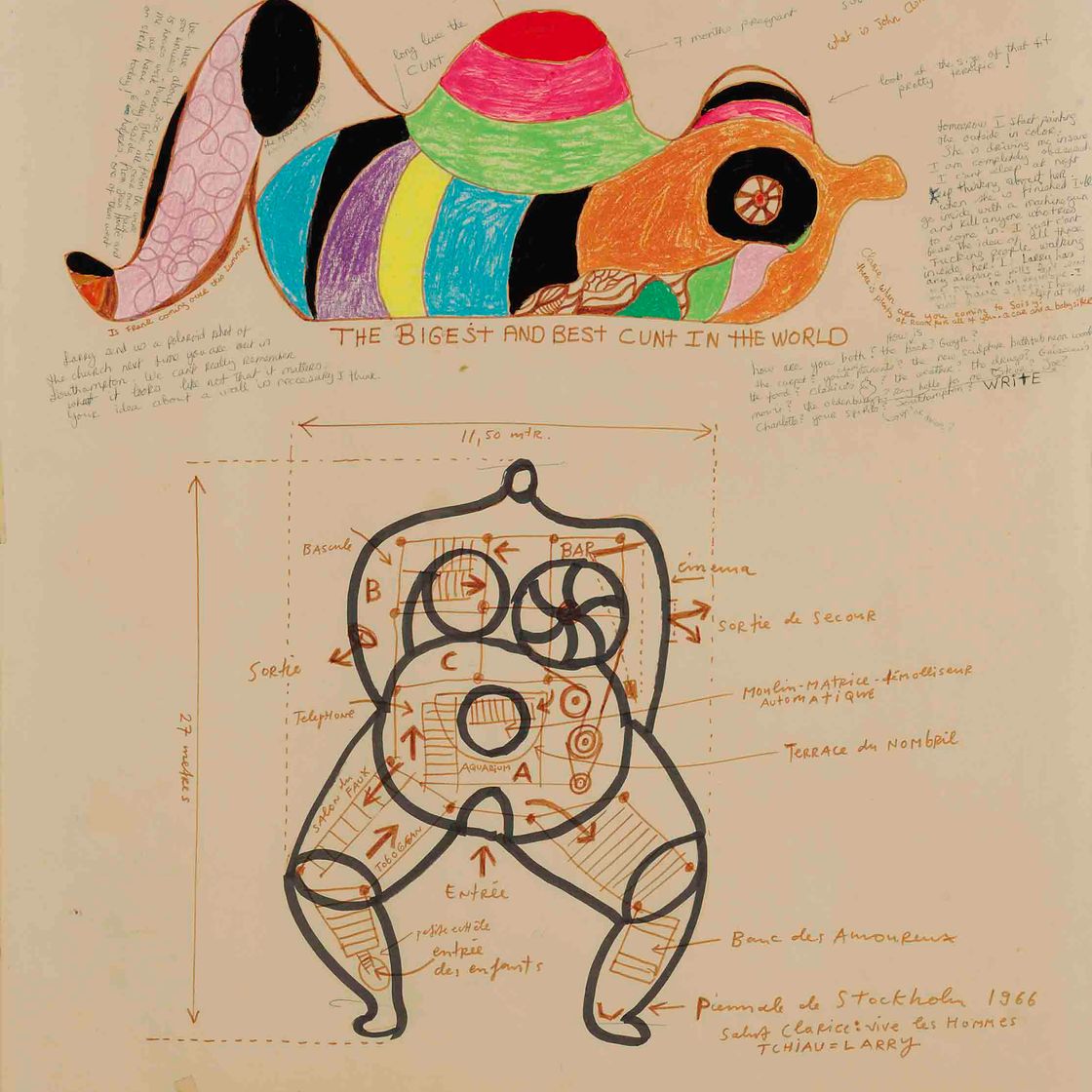 Niki de Saint Phalle — Без названия