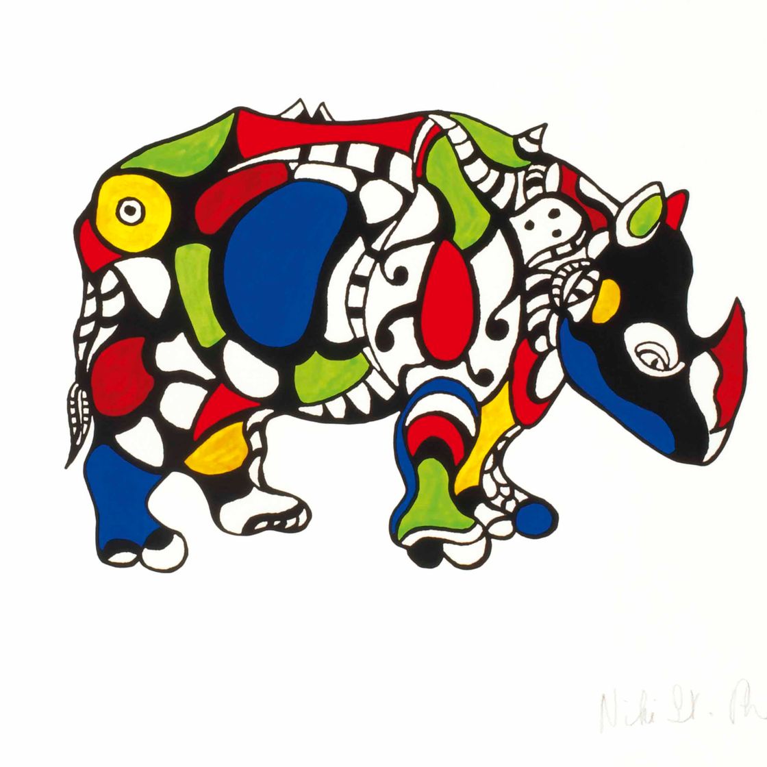 Niki de Saint Phalle — Носороги