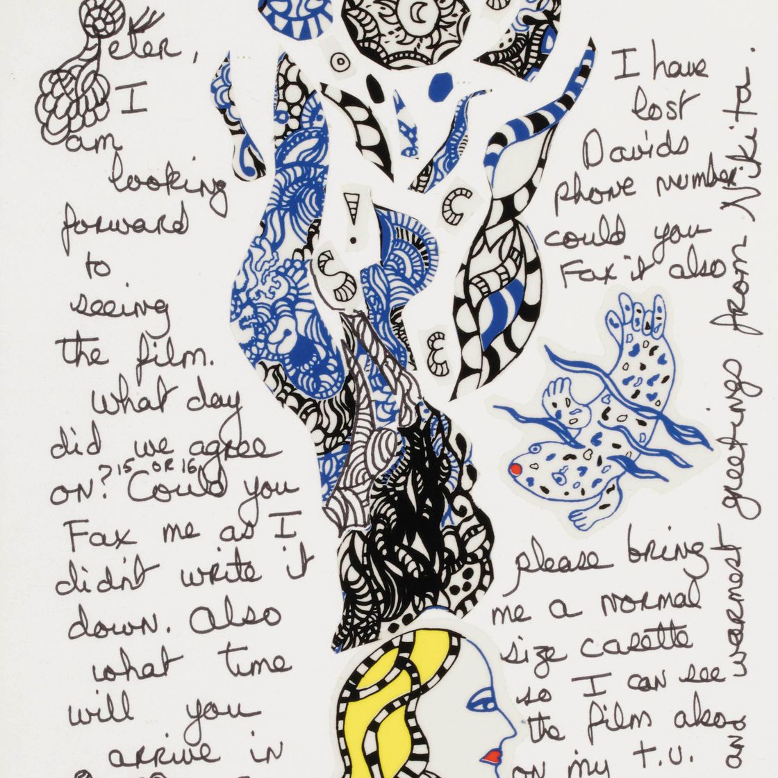 Niki de Saint Phalle — Дорогой Питер, я с нетерпением жду просмотра фильма