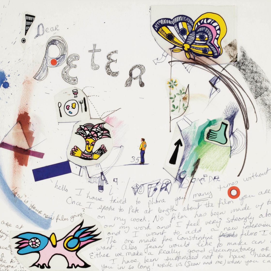 Niki de Saint Phalle — Дорогой Питер, как продвигается ваш новый фильм?