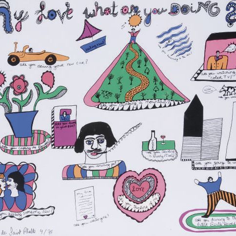 Niki de Saint Phalle — Любовь моя, что ты делаешь?